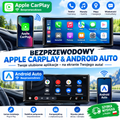 Przenośny Ekran 8,1" do Samochodu – Apple CarPlay, Android Auto, Bluetooth + Kamera Cofania